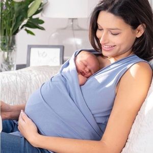 Seraphine skin to skin top in slate blue